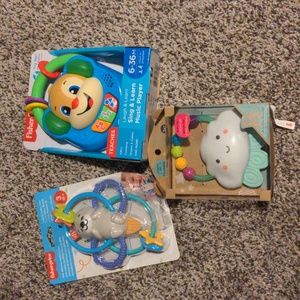 Bundle of 3 brand new baby toys